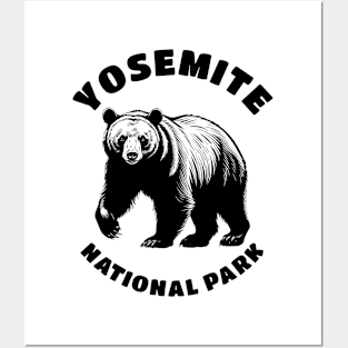 Yosemite Black Bear Posters and Art